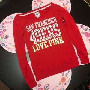 NFL 49ers VS PINK sweatshirt!
